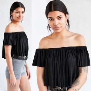 Urban outfitters off the shoulder top